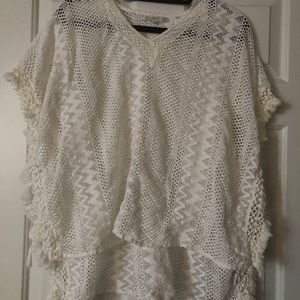 Johnny Was White Blouse - Size Medium